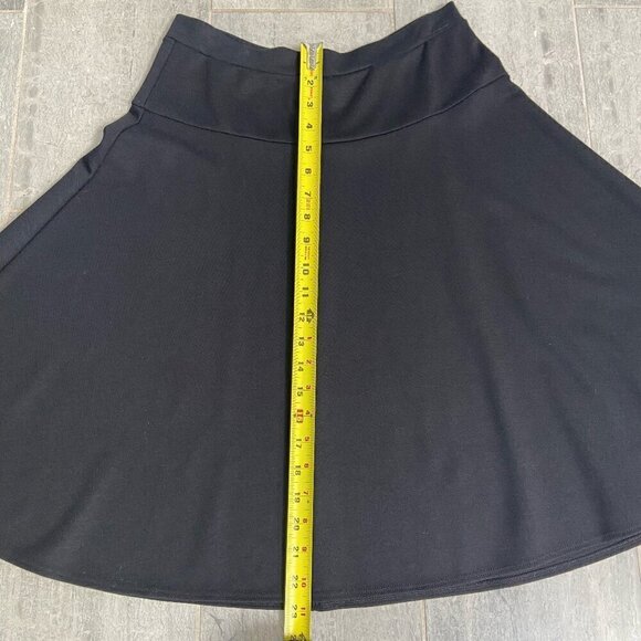 Only Hearts NYC Fit & Flare Knee Length Skirt Black Size Large - Picture 6 of 7